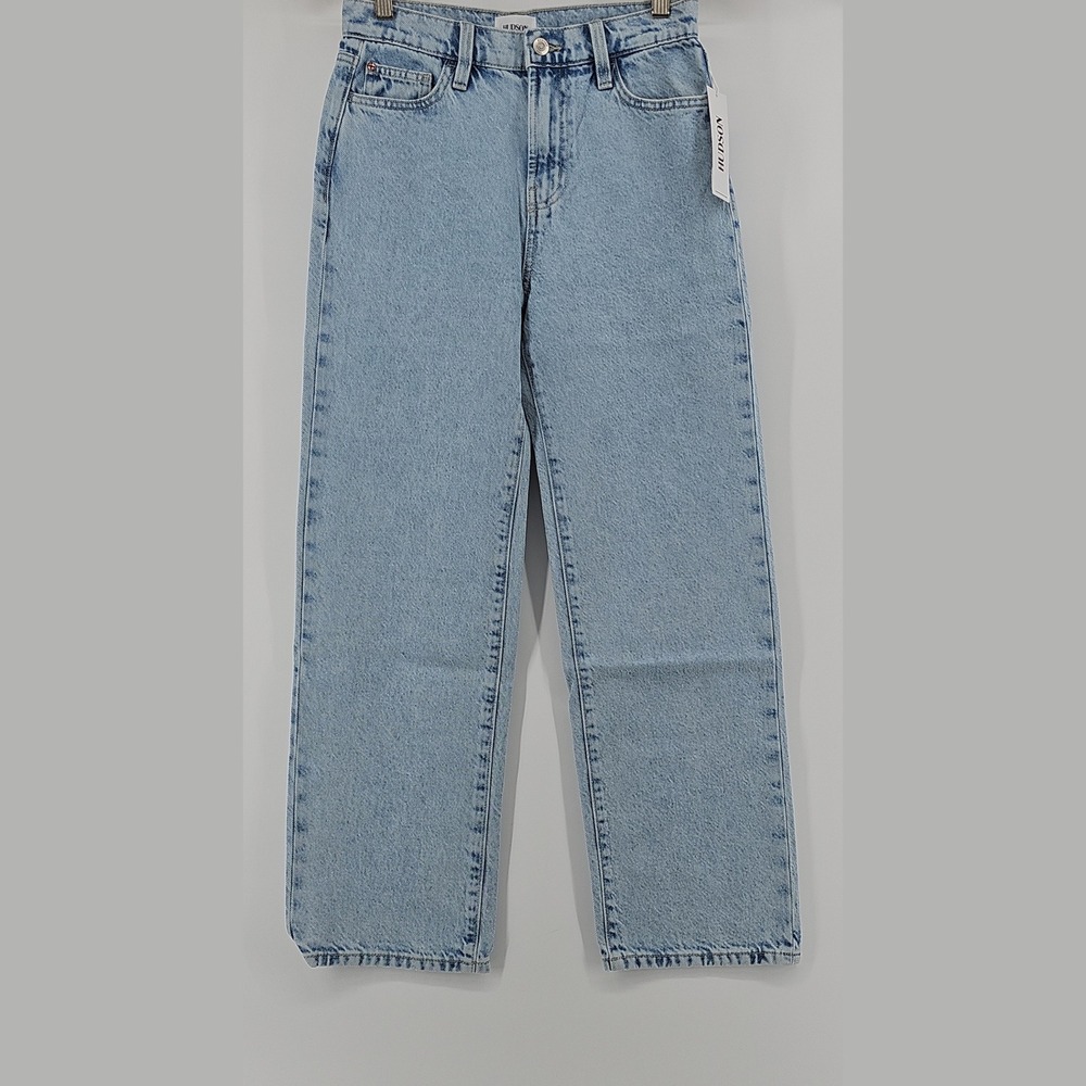 Hudson Womens Straight Leg Denim Jeans Light Wash Size 25 NWT Classic Fit